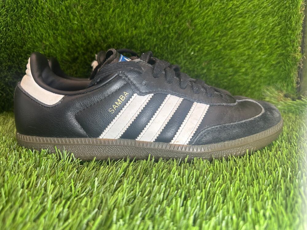 Adidas Samba OG B75807 Athletic Sneaker Men's 7 Black Leather Running Training